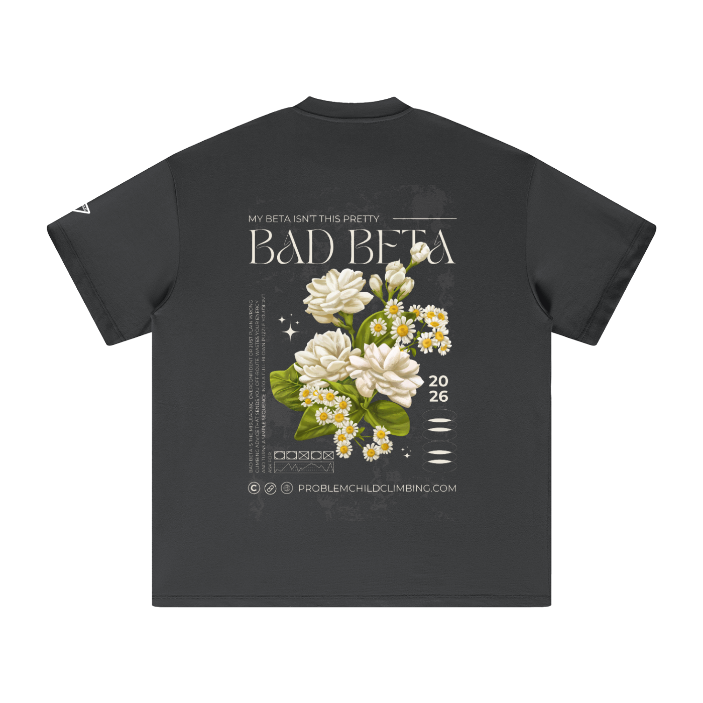 Bad Beta Schweres Baumwoll-T-Shirt