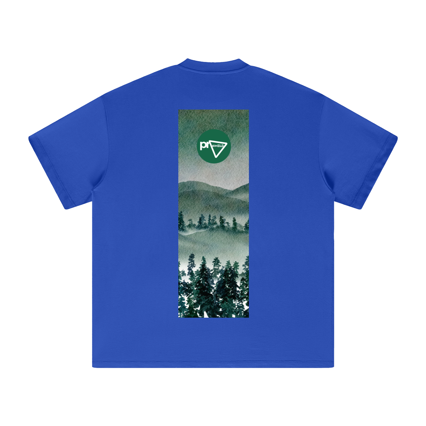 Forests of Japan Big-Fit Cotton T-Shirt
