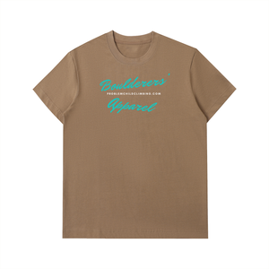 Boulderer T-Shirt aus schwerer Baumwolle