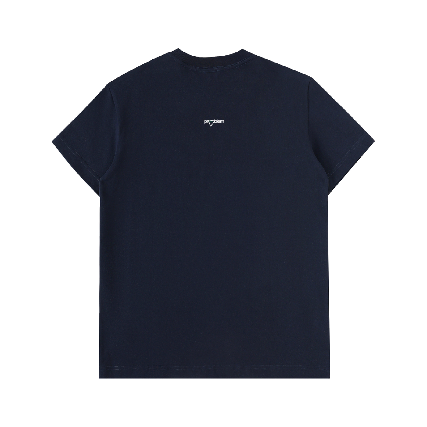 T-shirt Homme en Coton Épais à Logo Audacieux
