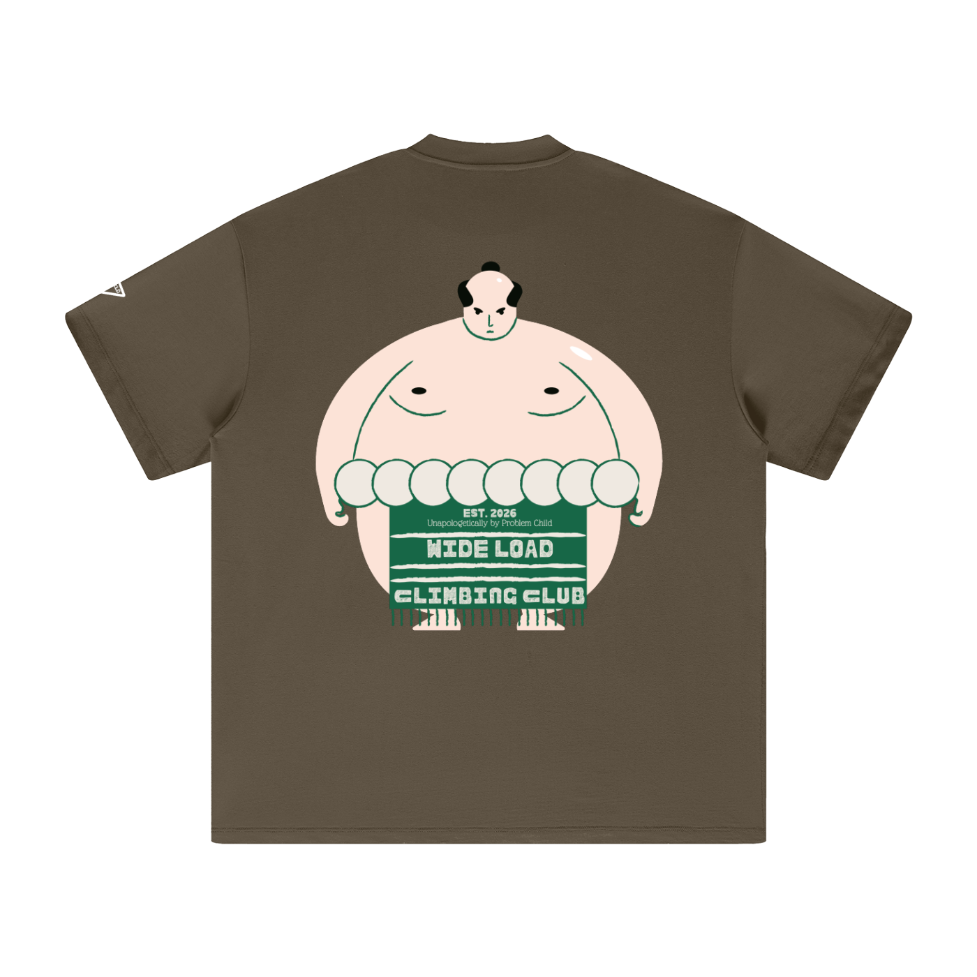 Wide Load Climbing Club Big-Fit Cotton T-Shirt