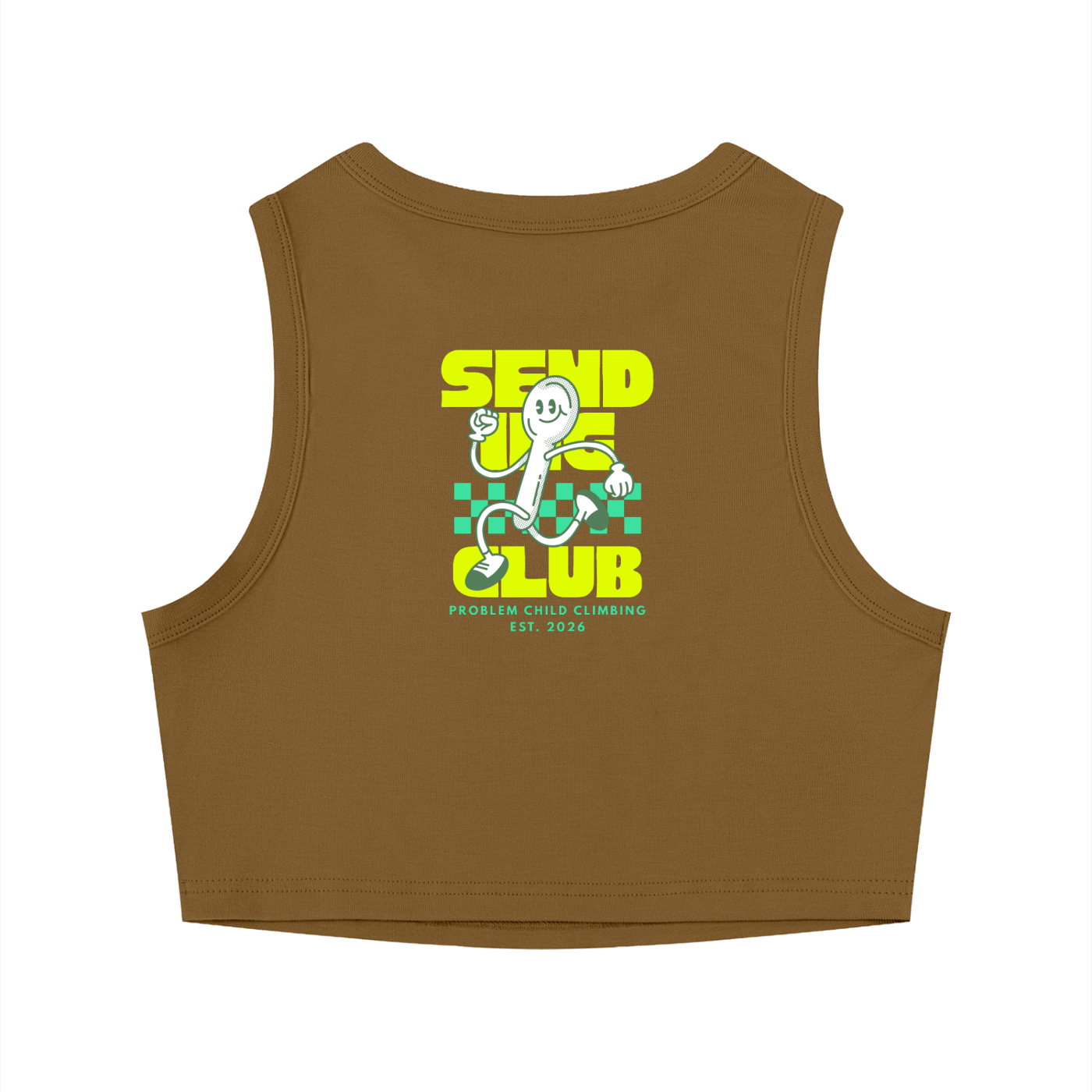 Women's Skimpy Crimp Crop Tank Top