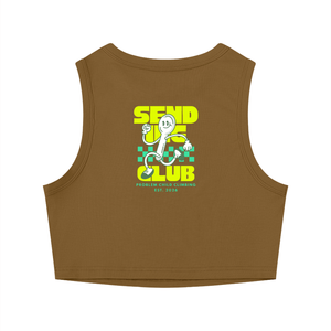 Women's Skimpy Crimp Crop Tank Top