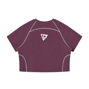 Women's Trimmer Raglan Crop Climbing T-Shirt