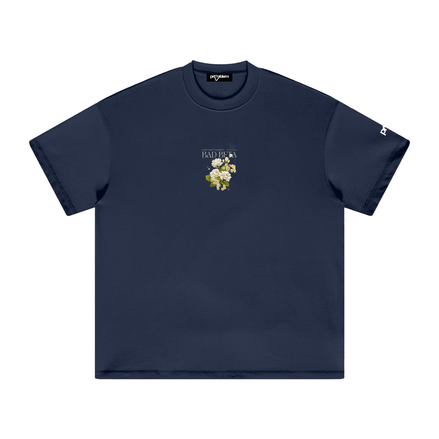 Bad Beta Schweres Baumwoll-T-Shirt