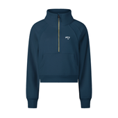 Women's Dark Crimper Half-Zip Sweater