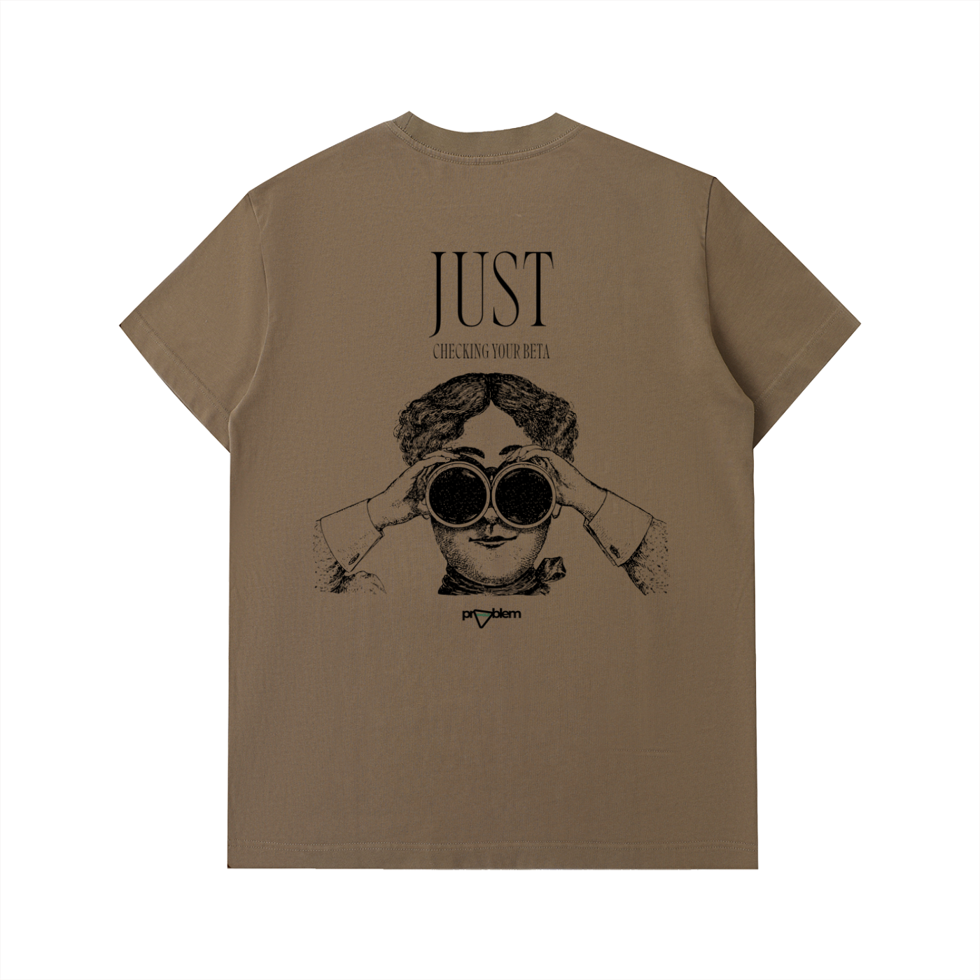 T-shirt Homme Beta Voyeur en Coton Épais