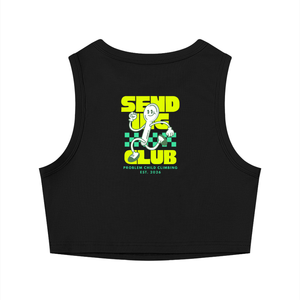 Women's Skimpy Crimp Crop Tank Top