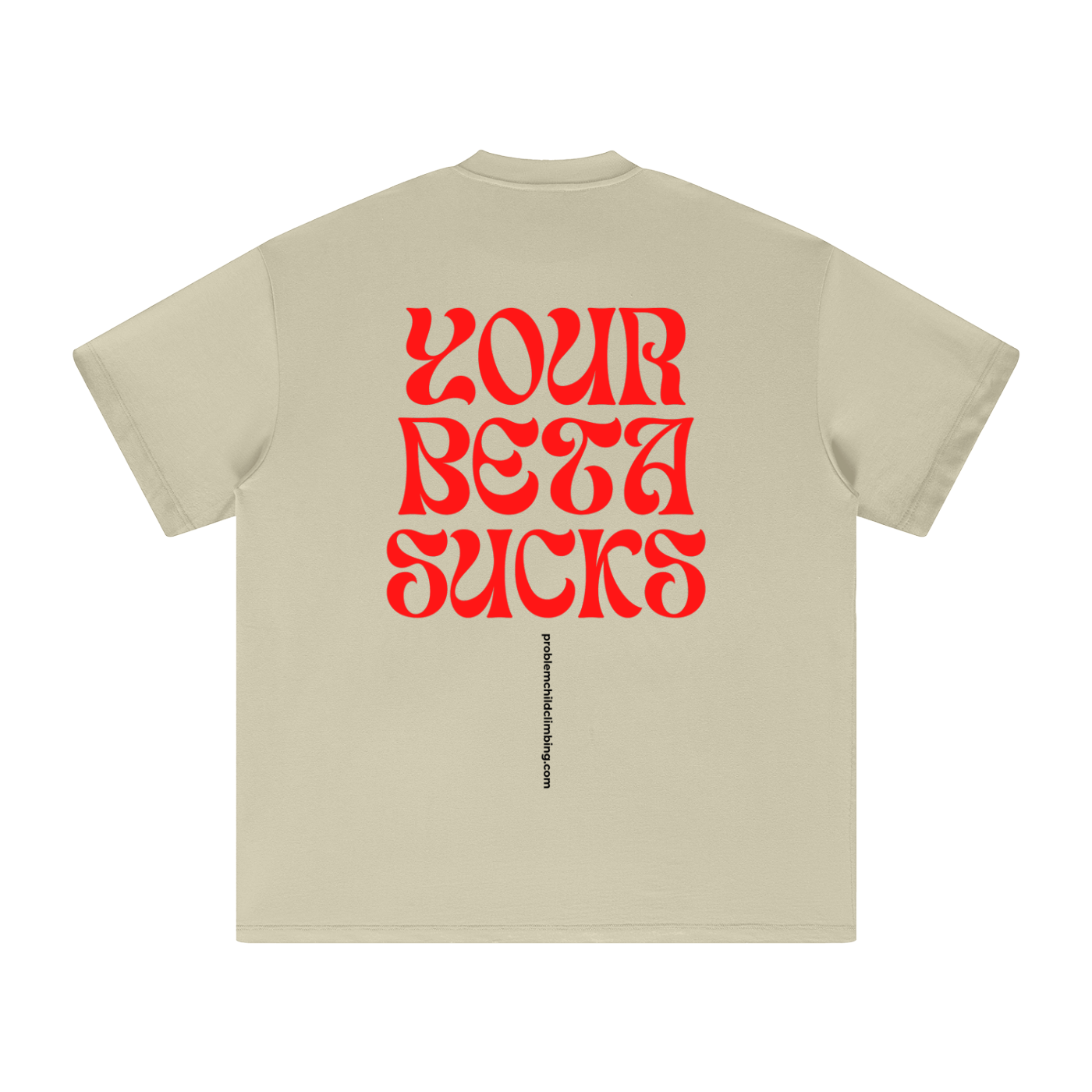 Sucky Beta Big-Fit Cotton T-Shirt