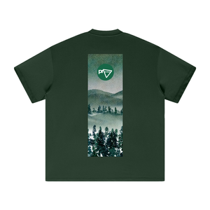 Forests of Japan Big-Fit Cotton T-Shirt