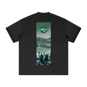 Forests of Japan Big-Fit Cotton T-Shirt
