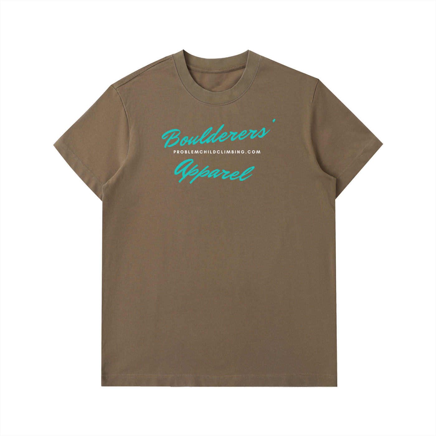 Boulderer T-Shirt aus schwerer Baumwolle