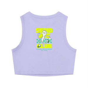 Women's Skimpy Crimp Crop Tank Top