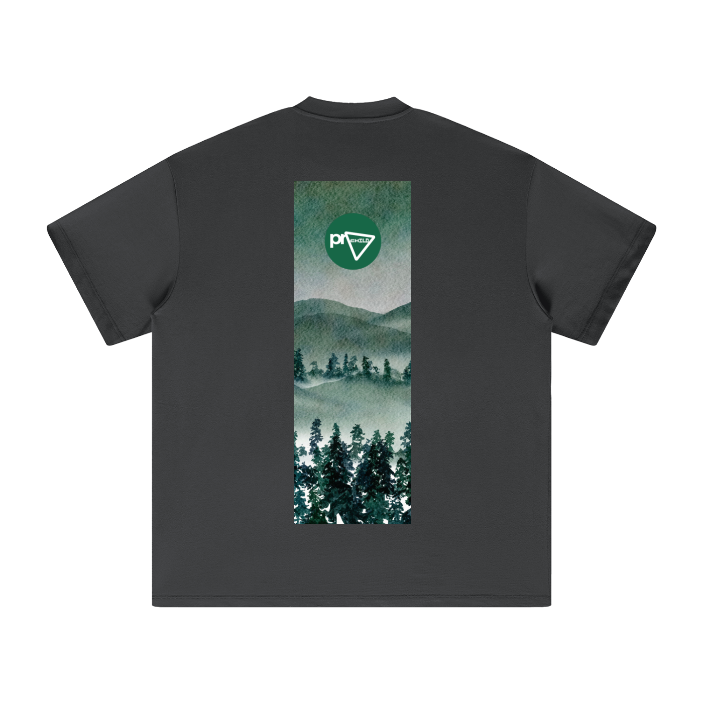 Forests of Japan Big-Fit Cotton T-Shirt