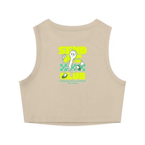 Women's Skimpy Crimp Crop Tank Top