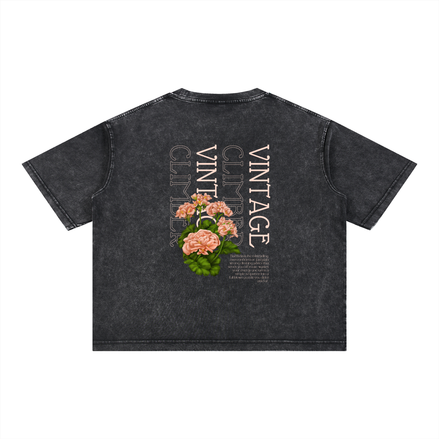 Women's Vintage Climber Boxy Fit T-Shirt