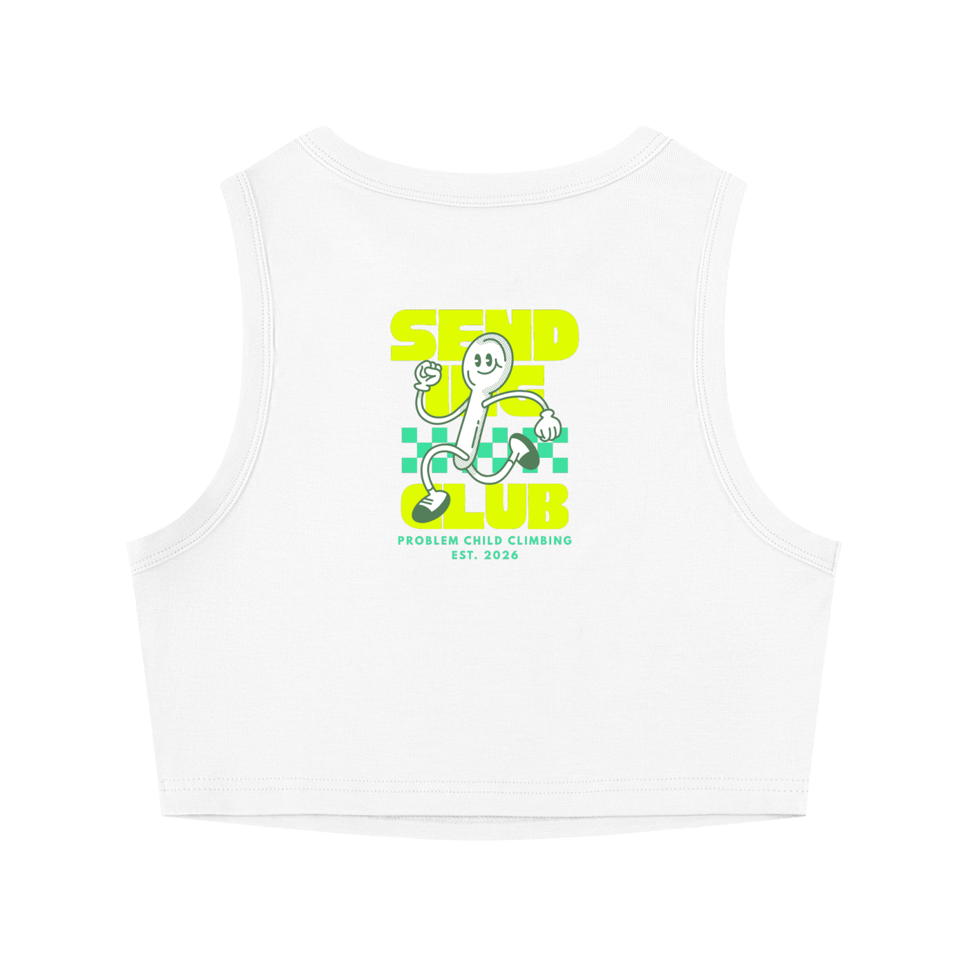 Women's Skimpy Crimp Crop Tank Top