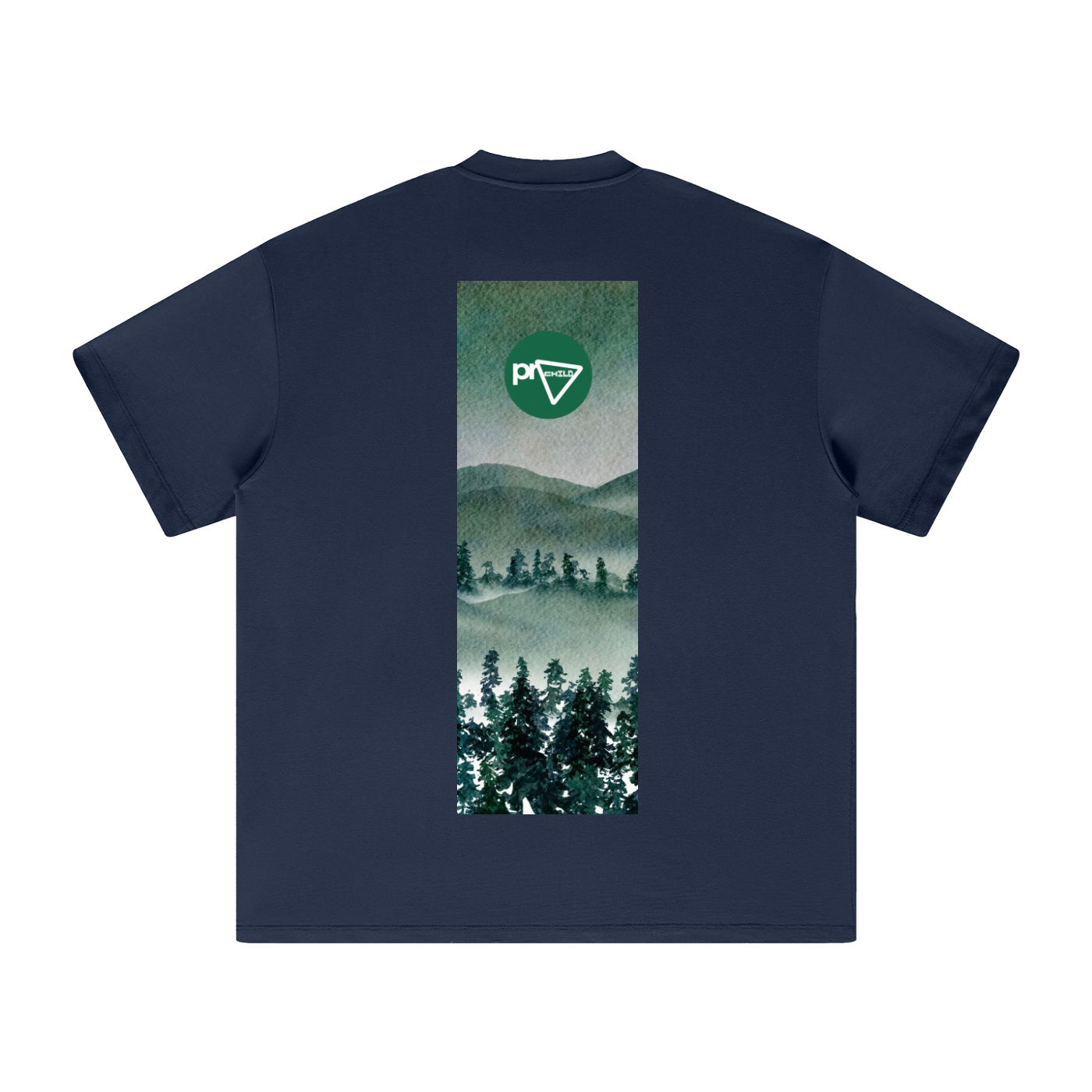 Forests of Japan Big-Fit Cotton T-Shirt