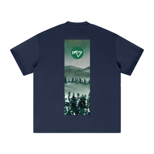 Forests of Japan Big-Fit Cotton T-Shirt