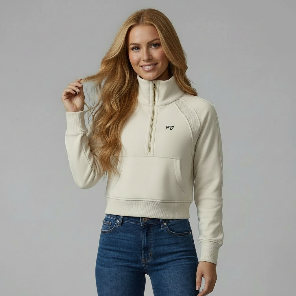 Women's Crimper Half-Zip Sweater