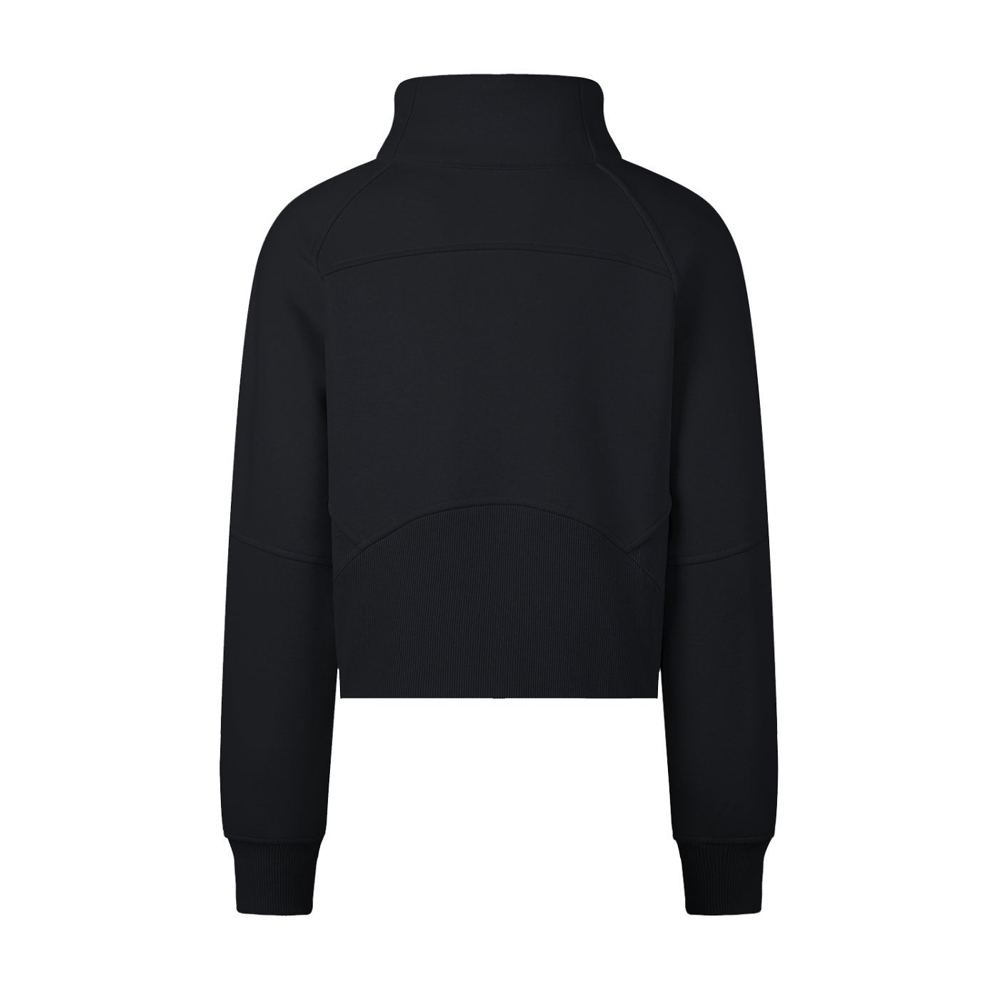 Women's Dark Crimper Half-Zip Sweater
