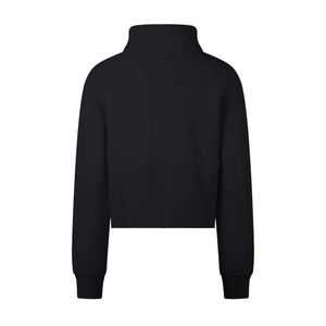 Women's Dark Crimper Half-Zip Sweater