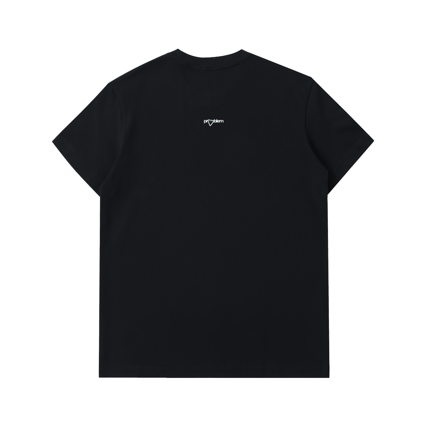 T-shirt Homme en Coton Épais à Logo Audacieux