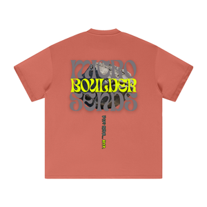 Microboulders Big-Fit Cotton T-Shirt