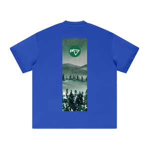 Forests of Japan Big-Fit Cotton T-Shirt