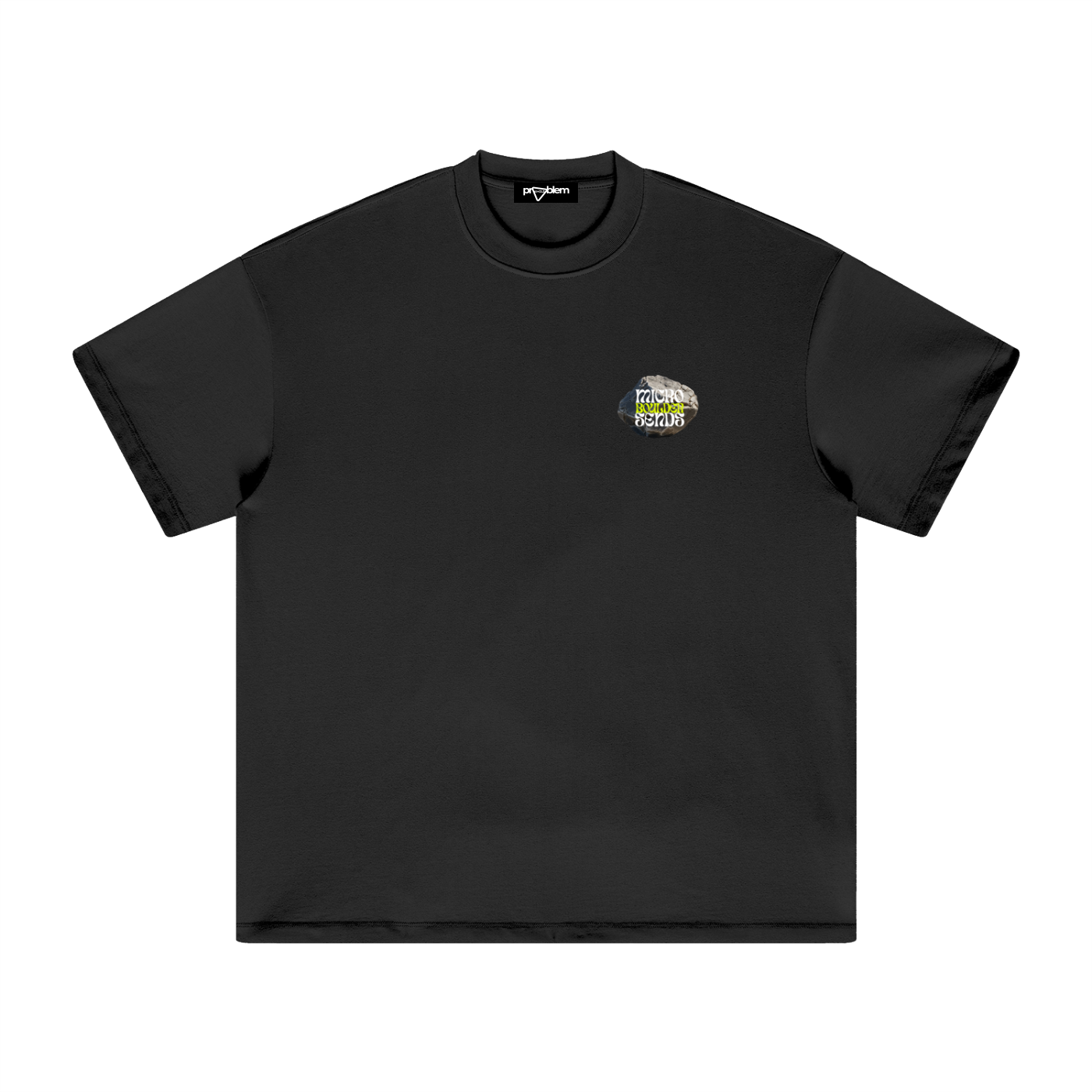 Microboulders Big-Fit Cotton T-Shirt