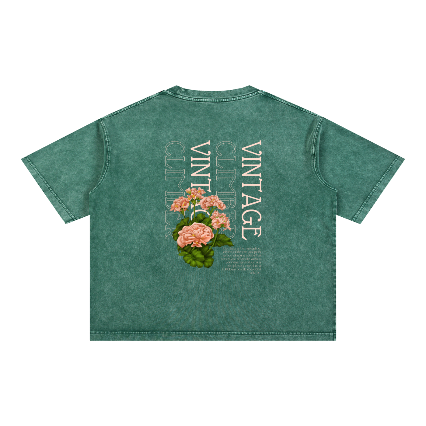Unisex Vintage Climber Boxy Fit T-Shirt