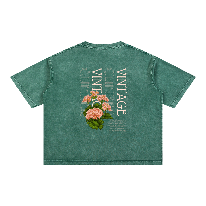 Women's Vintage Climber Boxy Fit T-Shirt