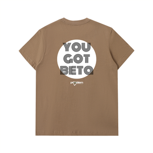 T-shirt homme en coton épais Got Beta