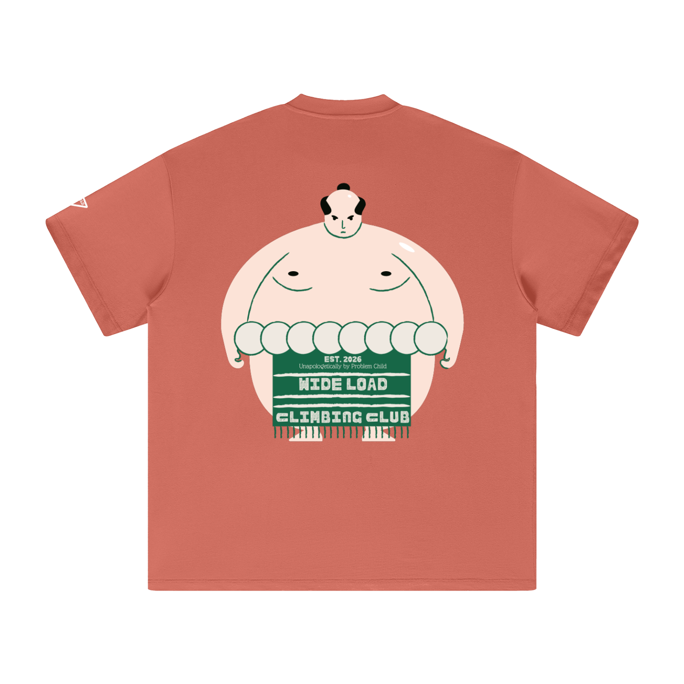Wide Load Climbing Club Big-Fit Cotton T-Shirt