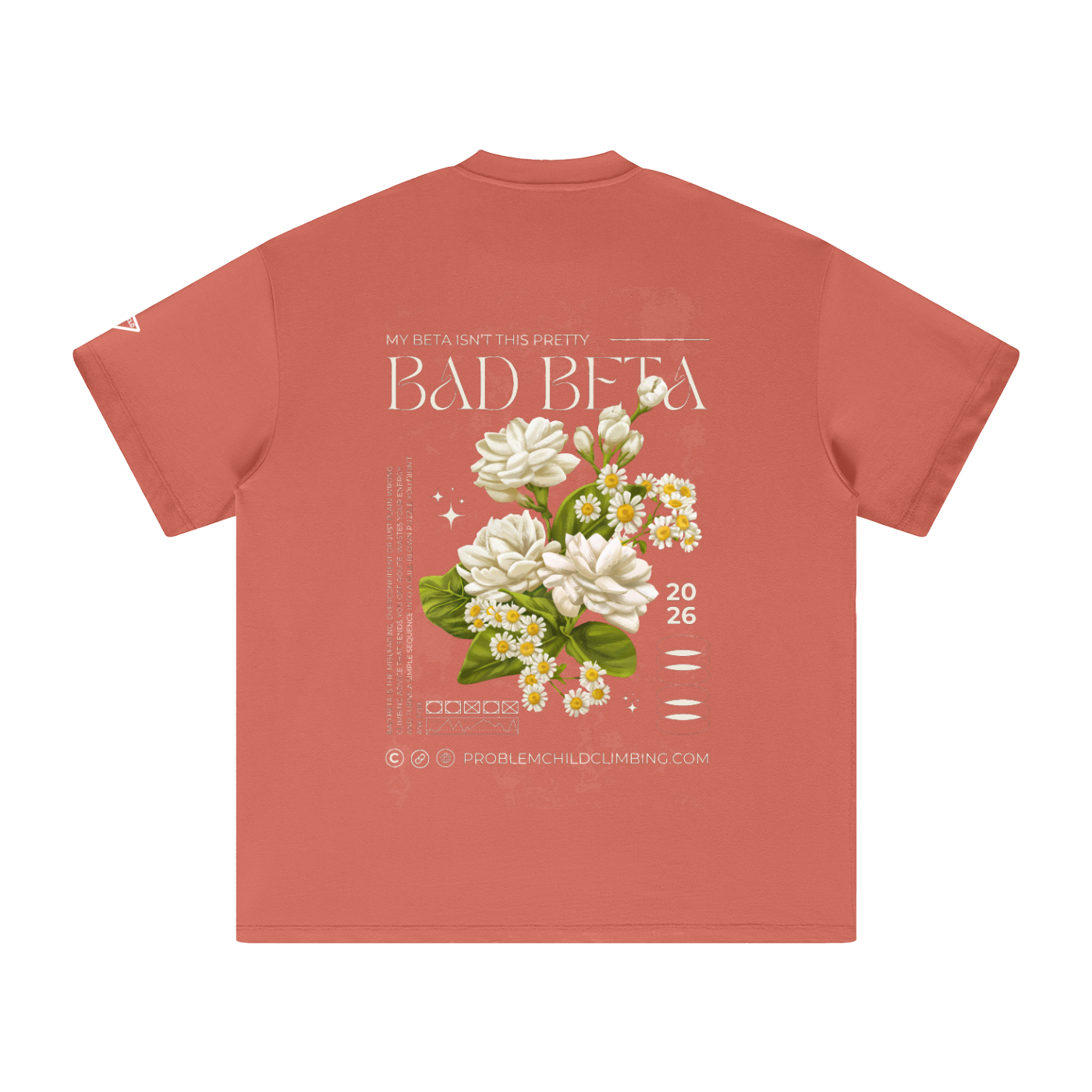 Bad Beta Schweres Baumwoll-T-Shirt