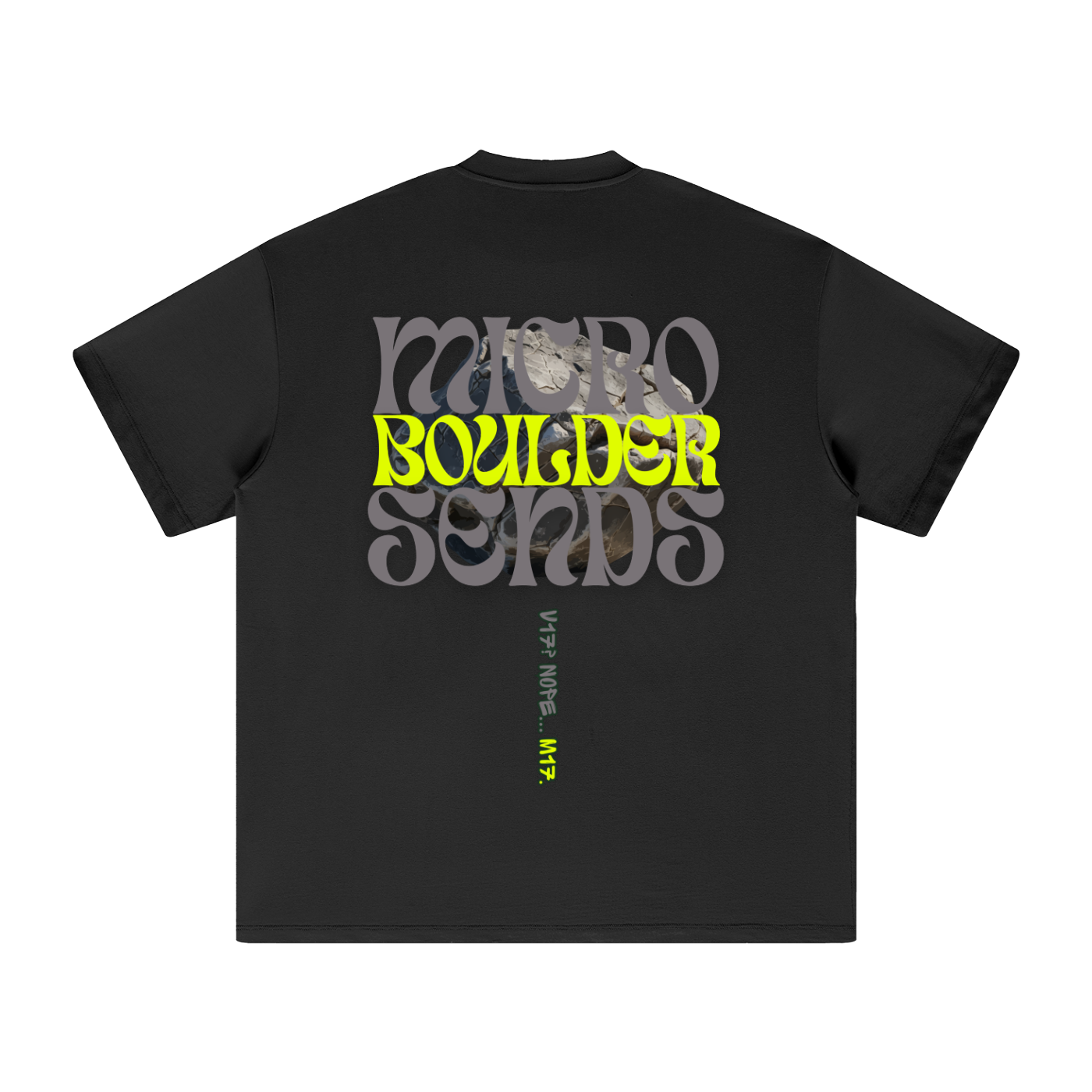 Microboulders Big-Fit Cotton T-Shirt