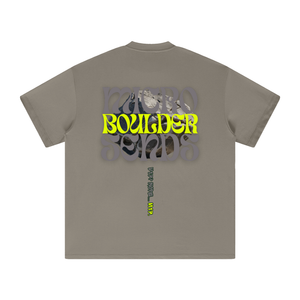 Microboulders Big-Fit Cotton T-Shirt