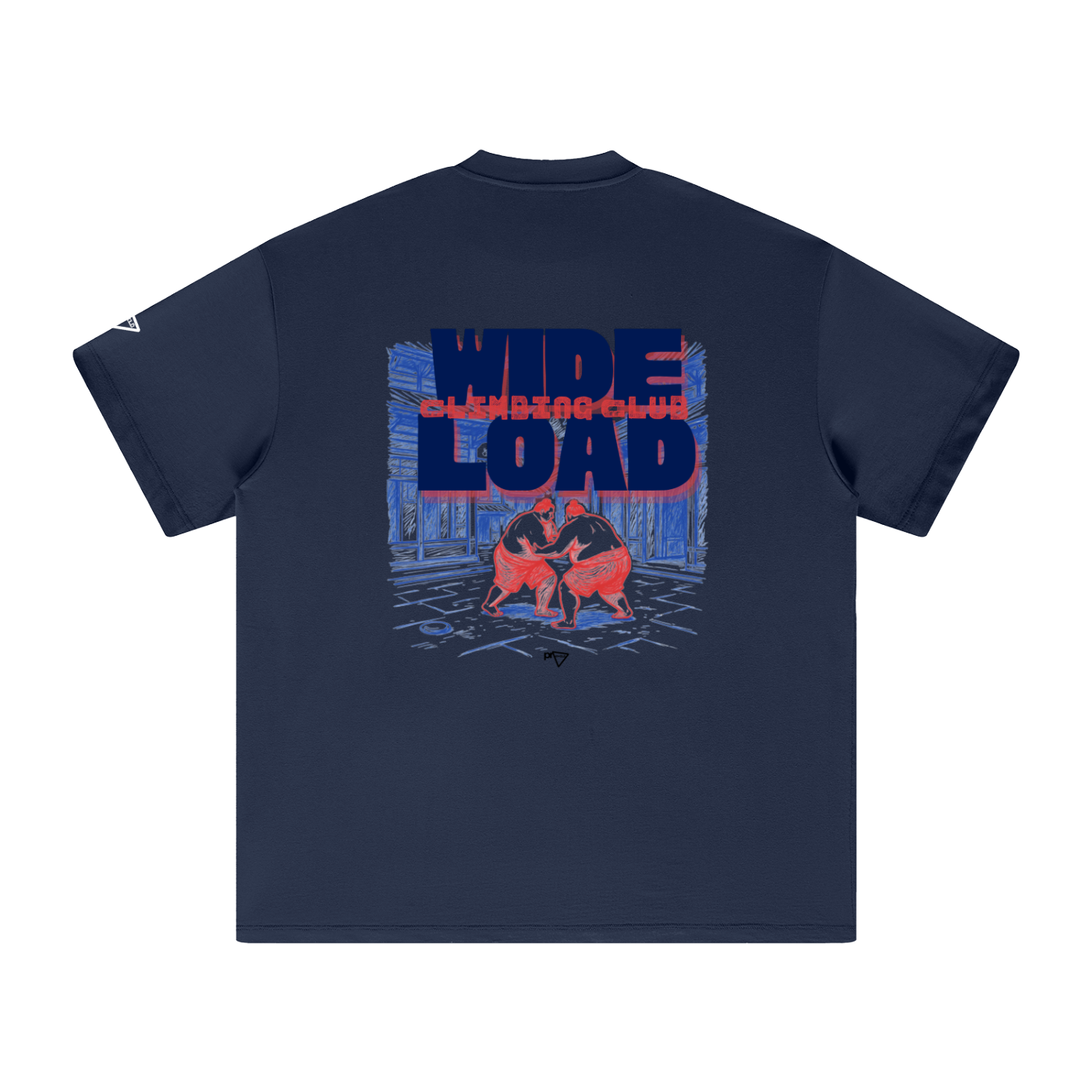 Wide Load Climbing Club - Sumo Big-Fit Cotton T-Shirt