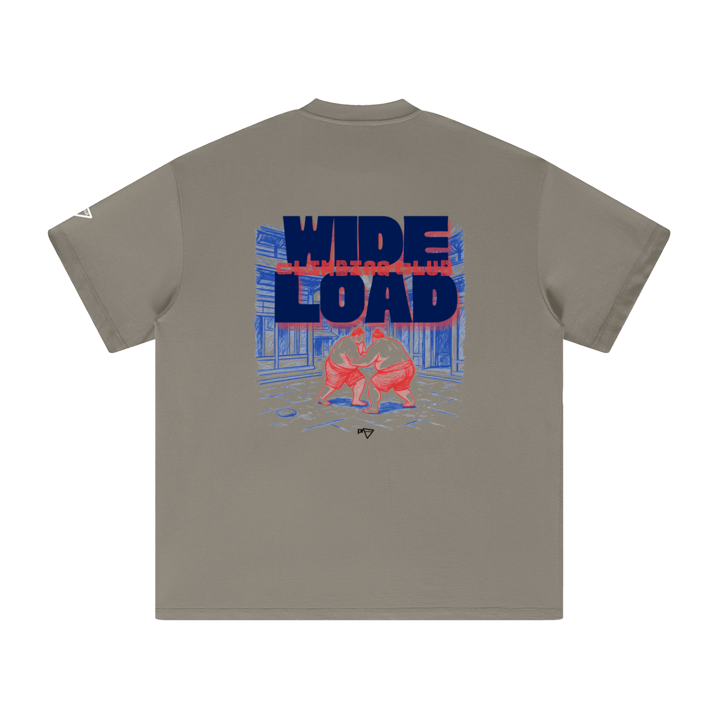 Wide Load Climbing Club - Sumo Big-Fit Cotton T-Shirt