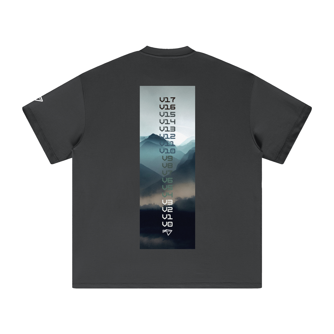 V-Grade Mountain Edition - Big-Fit Cotton T-Shirt