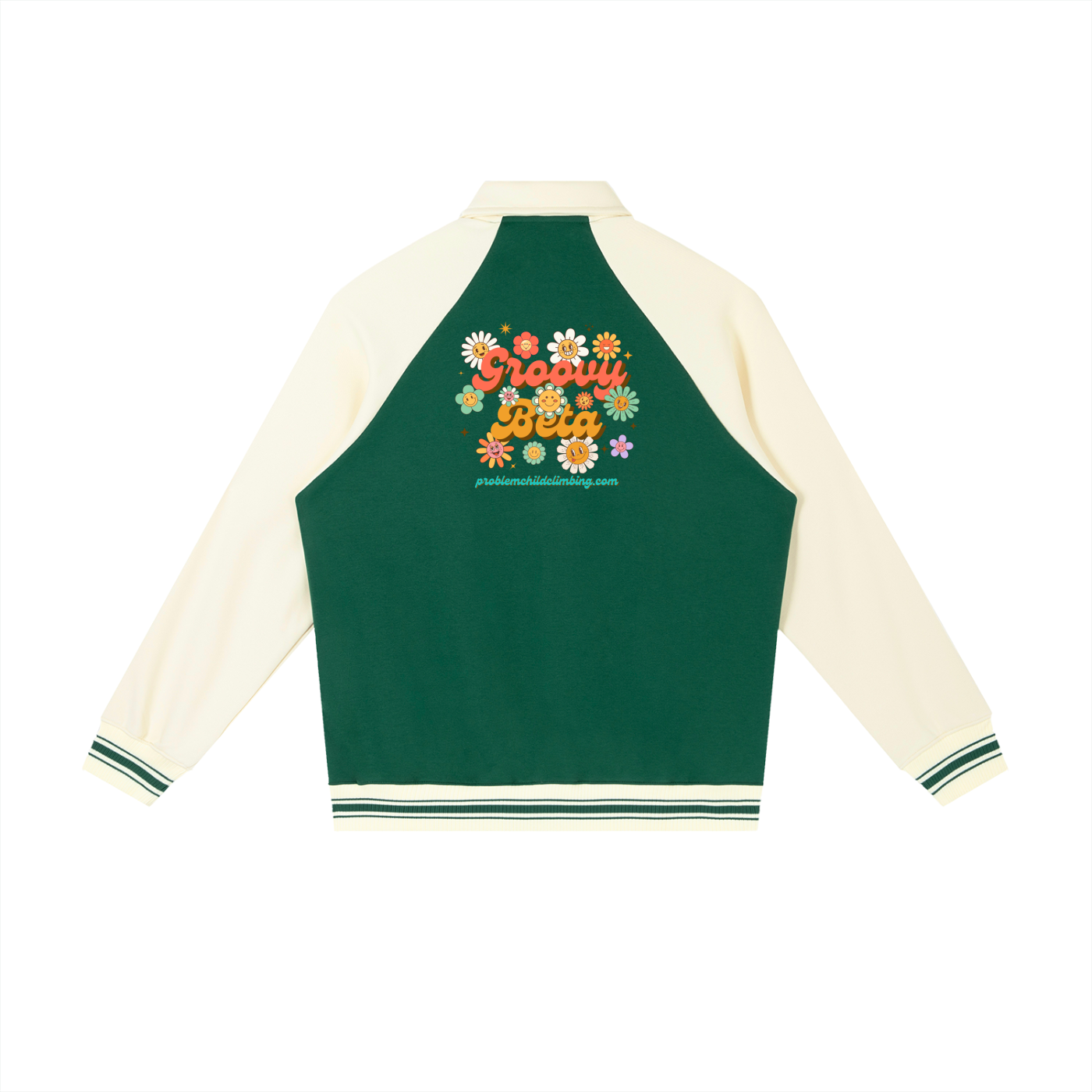 Groovy Beta Unisex Baseball Jacket