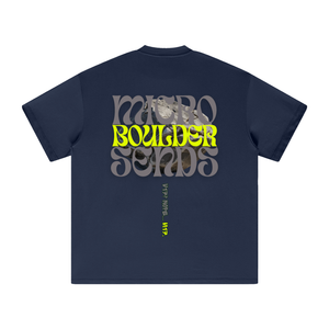 Microboulders Big-Fit Cotton T-Shirt
