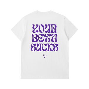 Sucky Beta Heavyweight Cotton T-Shirt (Regular Fit)