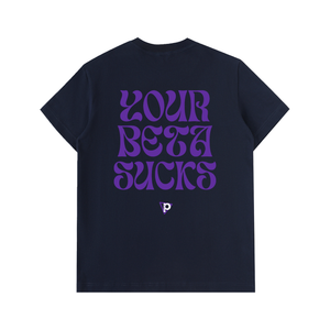 Sucky Beta Heavyweight Cotton T-Shirt (Regular Fit)