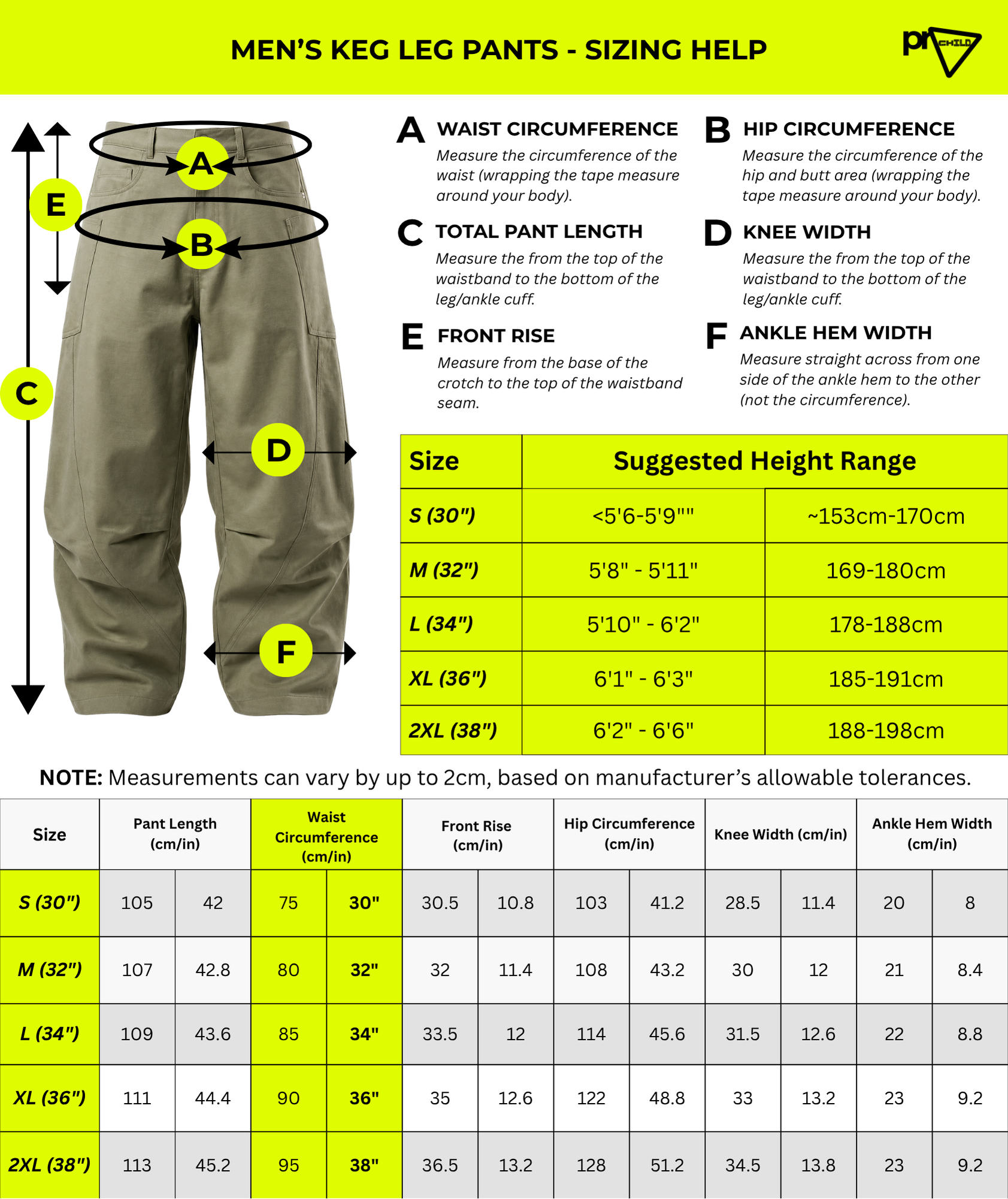 Men's Keg Leg Bouldering Pants