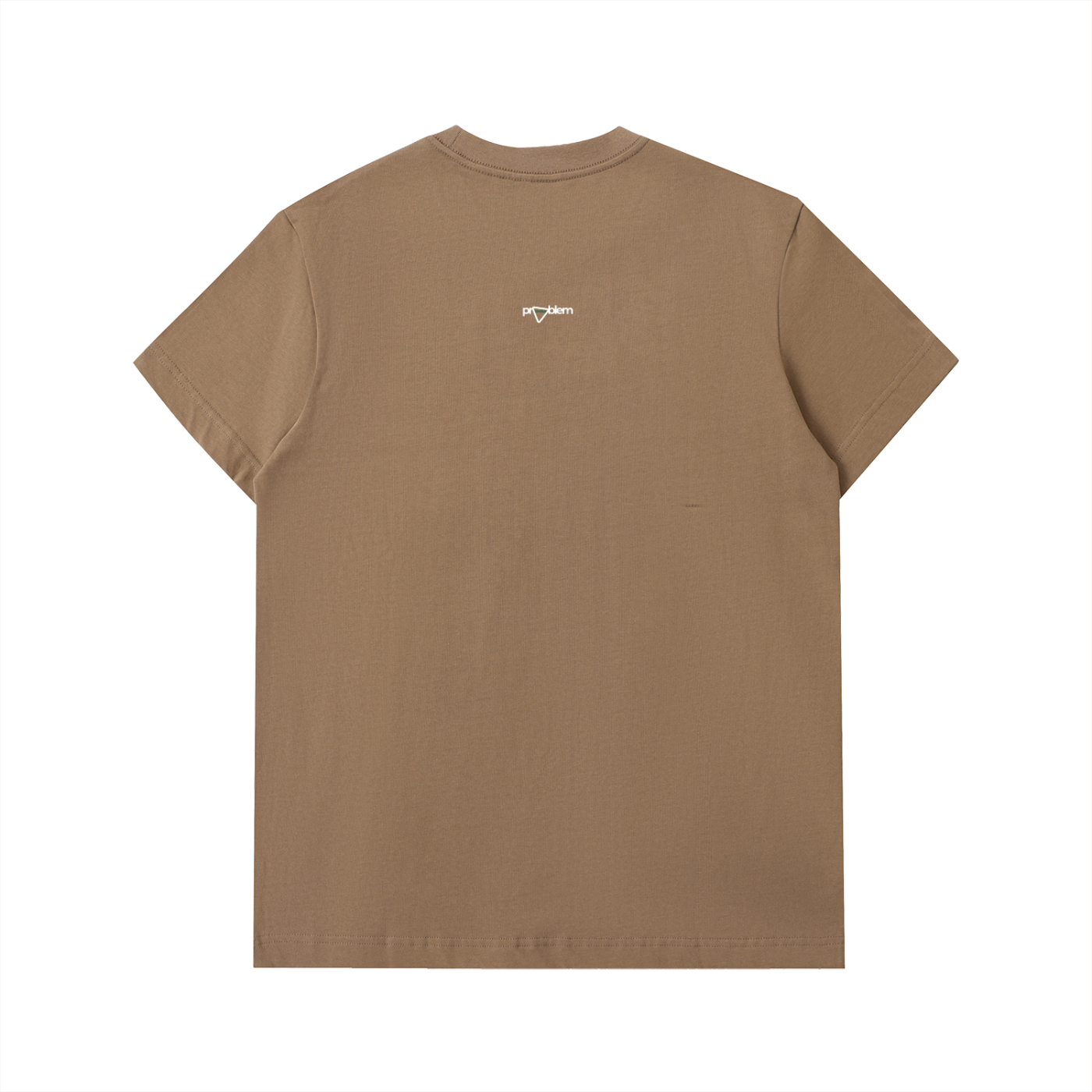 T-shirt Homme en Coton Épais à Logo Audacieux