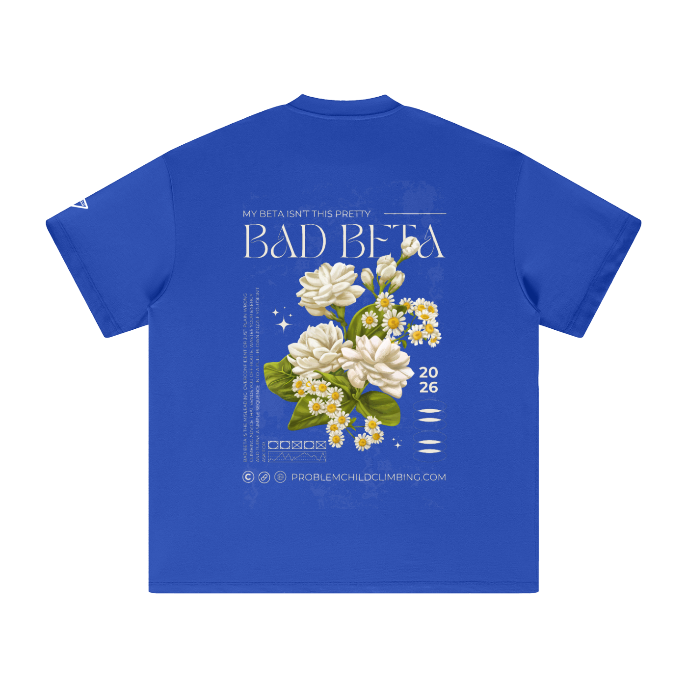 Bad Beta Schweres Baumwoll-T-Shirt