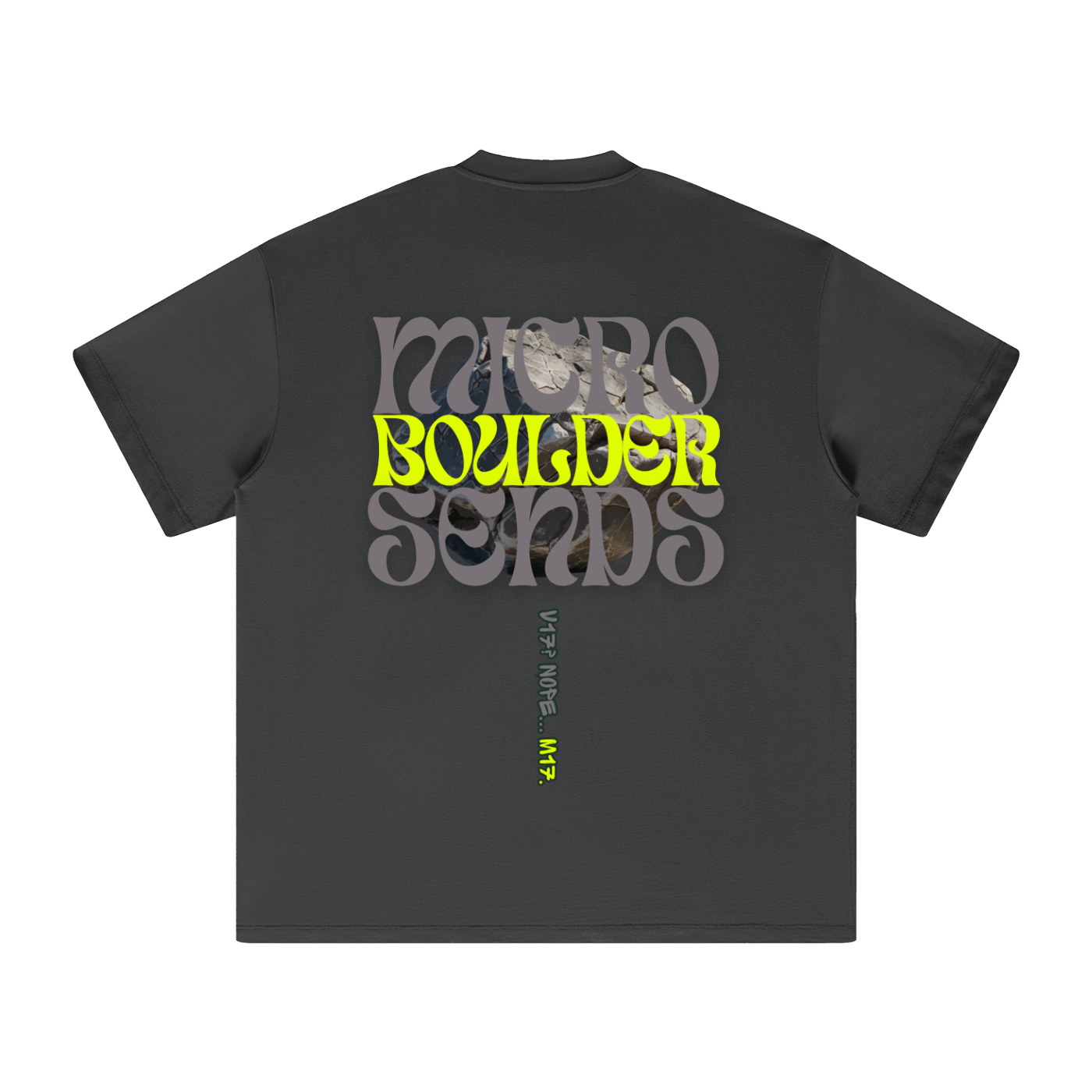 Microboulders Big-Fit Cotton T-Shirt