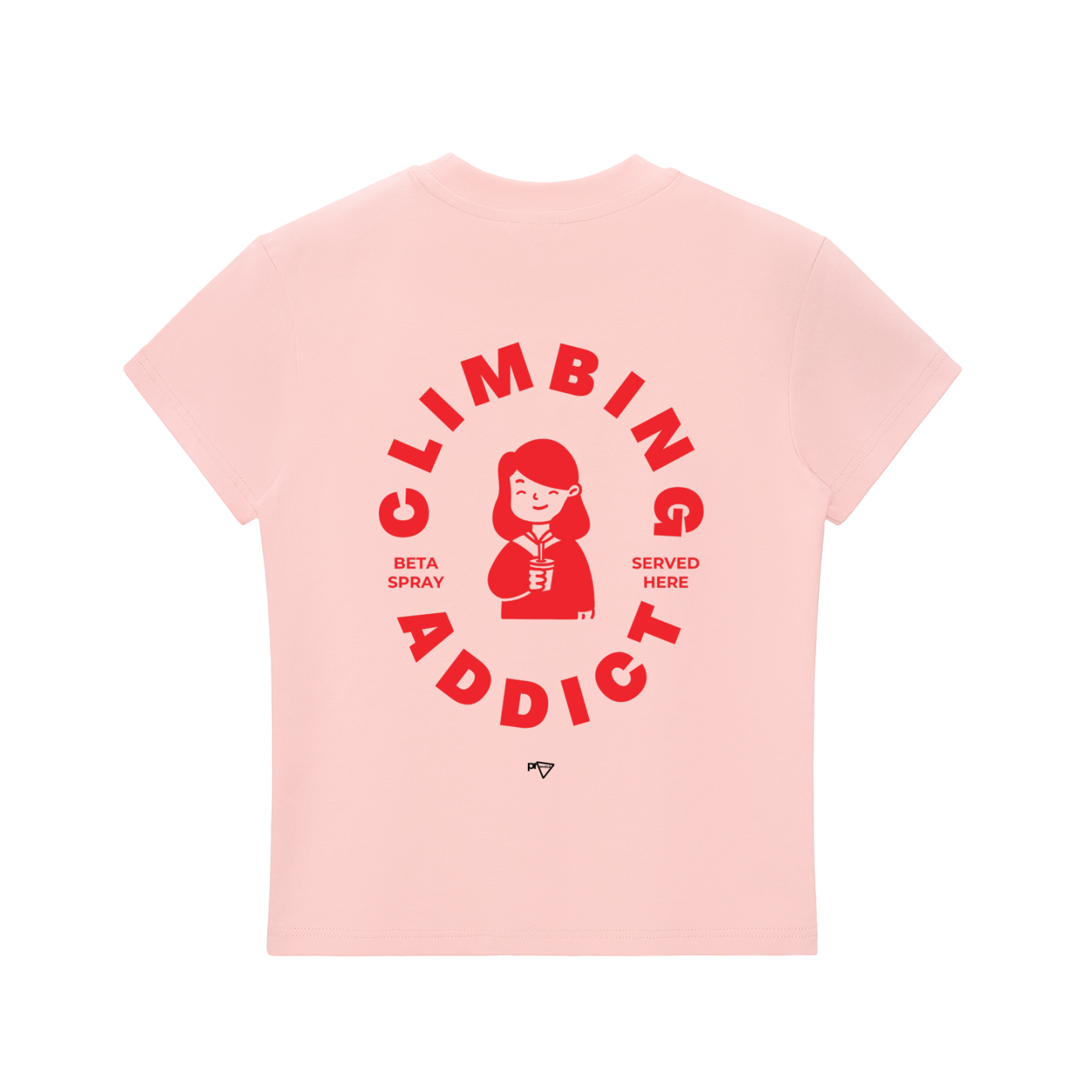 T-shirt d'escalade addict femme