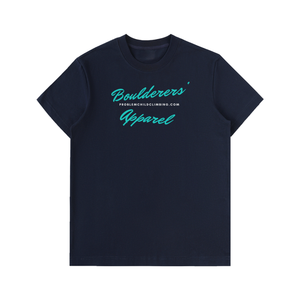 Boulderer T-Shirt aus schwerer Baumwolle